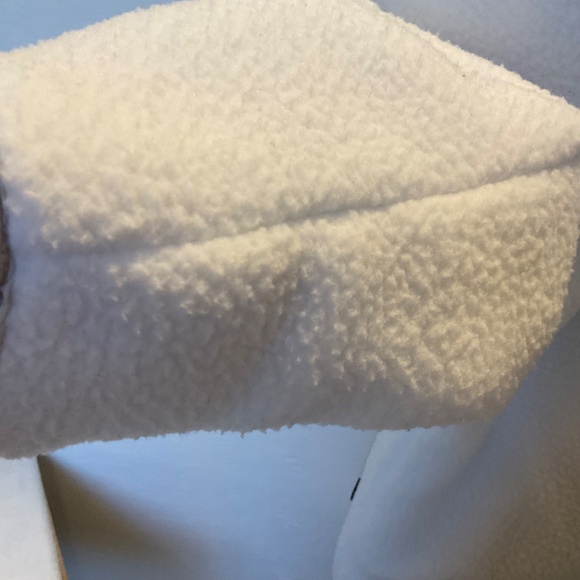 Tentree Women’s Quilted Jacket Reversible Bomber in Pale Oak Vintage White Sz S - Picture 10 of 16